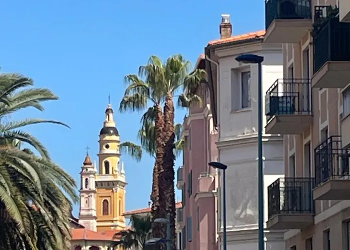 Royal Plazza, Beau T2 Centre Ville, Parking * Menton